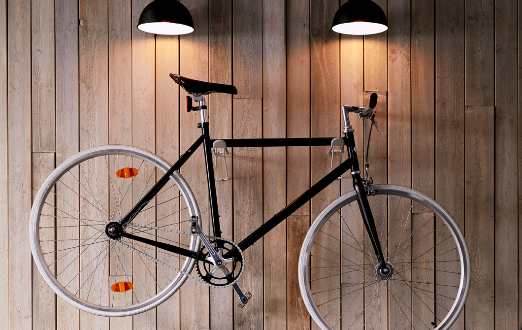 IKEA - Три идеи за съхранение на твоя велосипед у дома